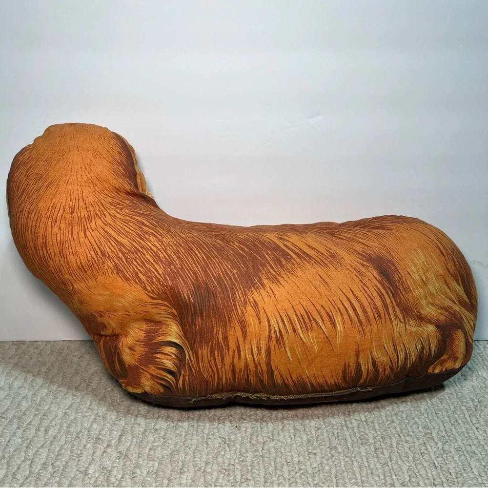 Long Hair Dachshund Pillow by Patty Reed Designs Collection